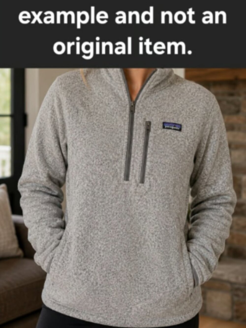 Patagonia Better Sweater 14-Zip Pullover Women's Large Excellent Condition